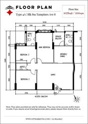 Blk 891 Tampines Avenue 8 (Tampines), HDB 4 Rooms #568247121